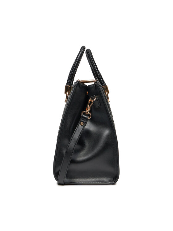 Liu Jo Liu Jo Ročna torba Ecs M Satchel Dou AA4080 E0513 Črna