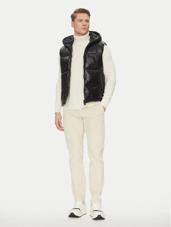 Save The Duck Save The Duck Vestă D80296M LUCK19 Negru Regular Fit