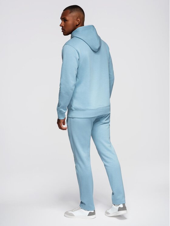 Ombre Ombre Komplet dresowy Z120 Błękitny Regular Fit