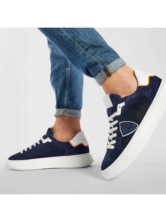 Philippe Model Sneakers Temple BTLU RD01 Blu scuro | Modivo.it