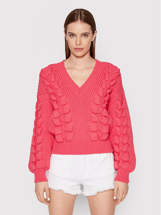 IRO Pulover Arwy AQ240 Roz Relaxed Fit