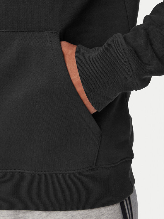 adidas adidas Mikina Trefoil Essentials KS8920 Černá Regular Fit