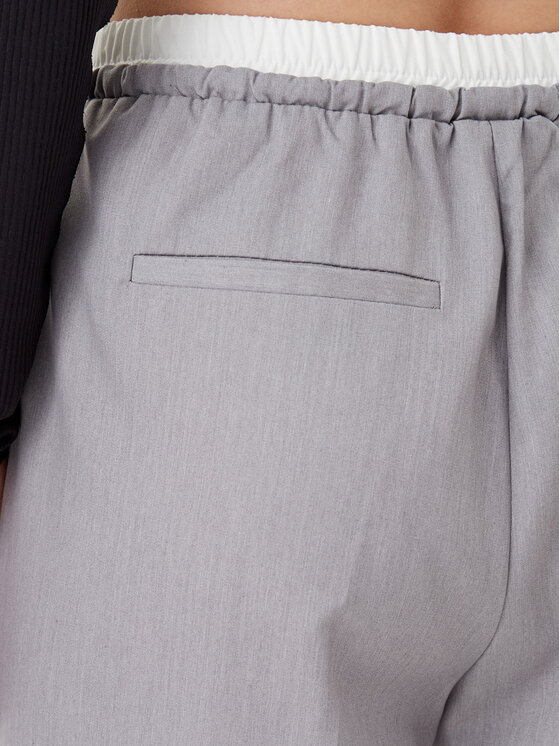 Noisy May Noisy May Stoffhose Alva 27033258 Grau Straight Fit