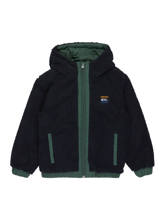 Quiksilver Quiksilver Télikabát Reversible All Seas EQKJK03129 Zöld Regular Fit