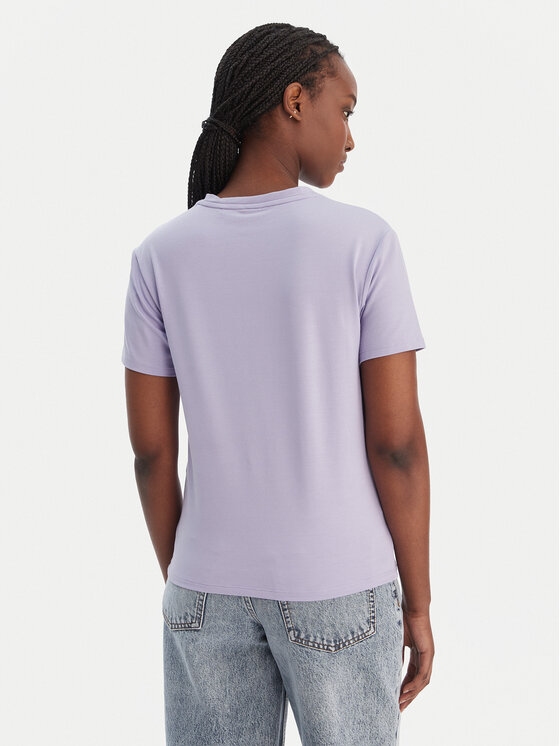 HUGO HUGO T-Shirt 50556981 Fioletowy Regular Fit