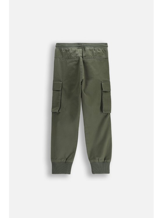 Coccodrillo Coccodrillo Spodnie materiałowe WC6119106CTB-027 Khaki Regular Fit