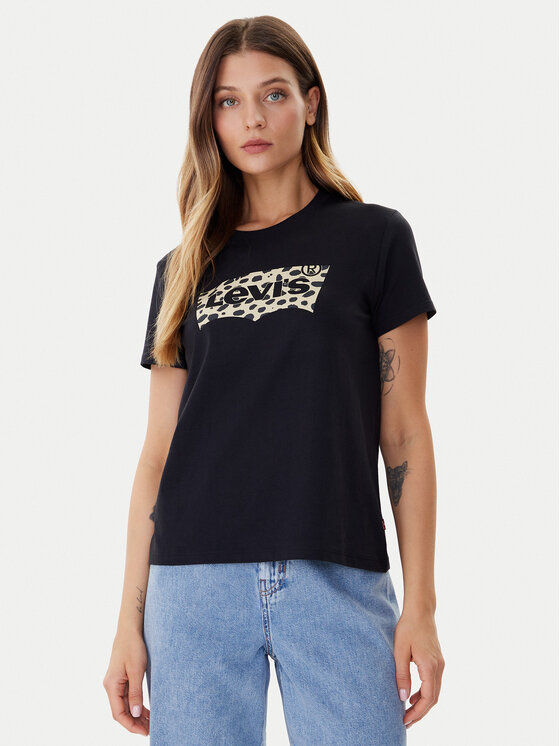 Levi's® Levi's® Póló The Perfect 17369-2437 Fekete Standard Fit
