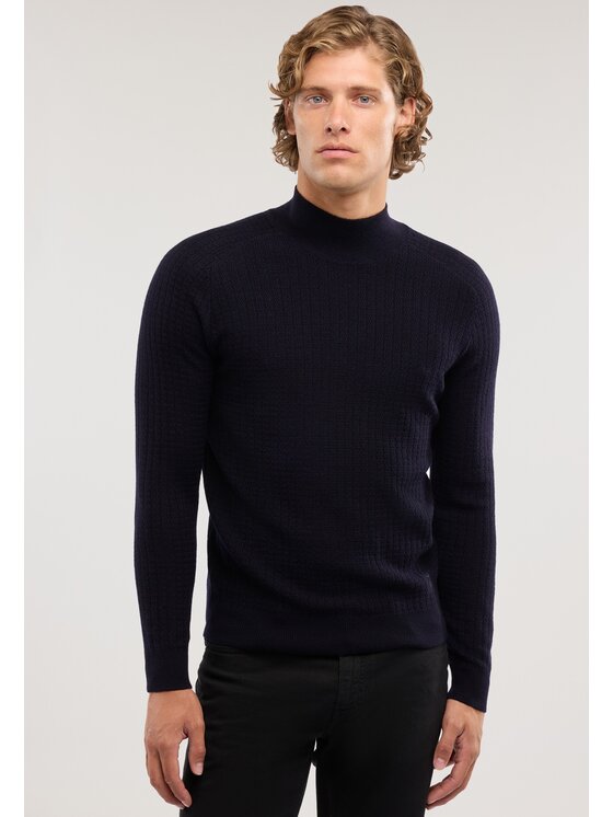 Trussardi Trussardi Kardigan M0158000113N0B1 Niebieski Regular Fit