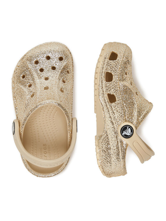 Crocs Crocs Şlapi C-BAYA CLOG T 207014-11S Auriu