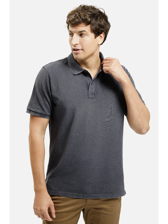 Cross Jeans Cross Jeans Polo 16144-462 Niebieski Regular Fit