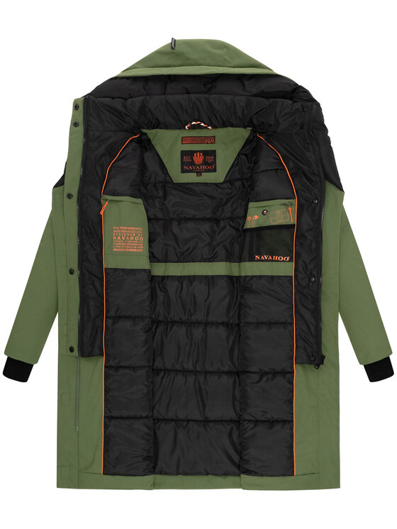 Navahoo Navahoo Kurtka zimowa Snowelf Zielony Regular Fit