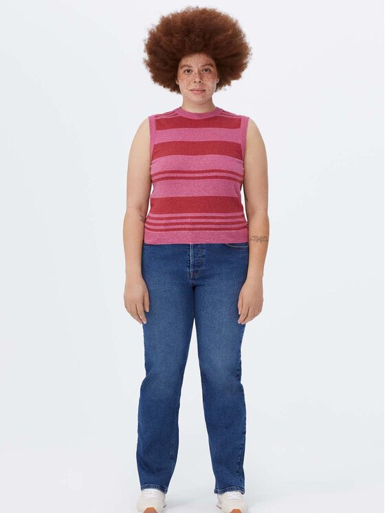 Americanos Americanos Weste Cambridge Bunt Slim Fit