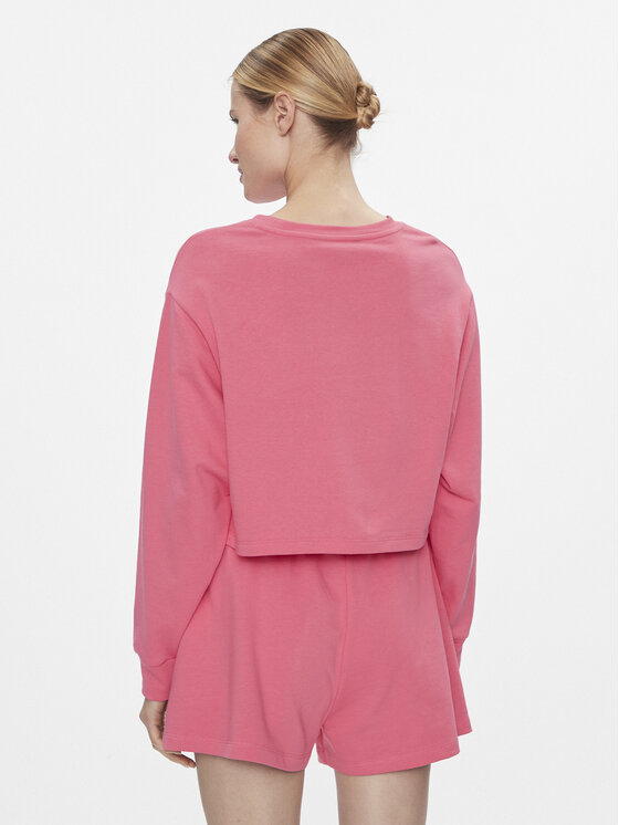 Armani Exchange Armani Exchange Felpa 3DYM90 YJFHZ 14BH Rosa Regular Fit