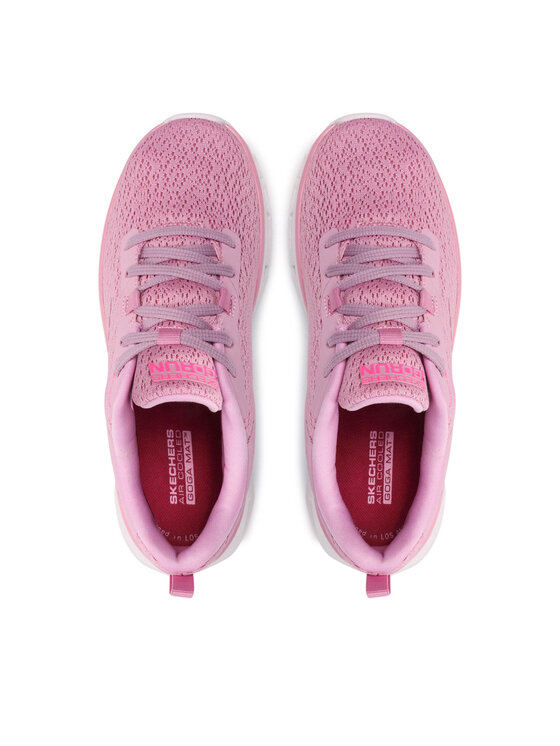 Skechers Skechers Bėgimo batai Go Run Glide Step Flex 128890/PNK Rožinė