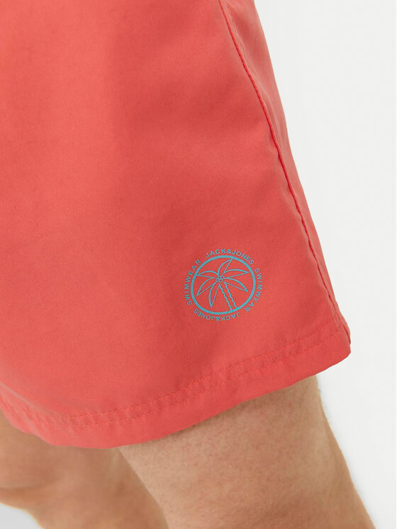 Jack&Jones Jack&Jones Σορτς κολύμβησης Jpstfiji 12225961 Κοραλλί Regular Fit