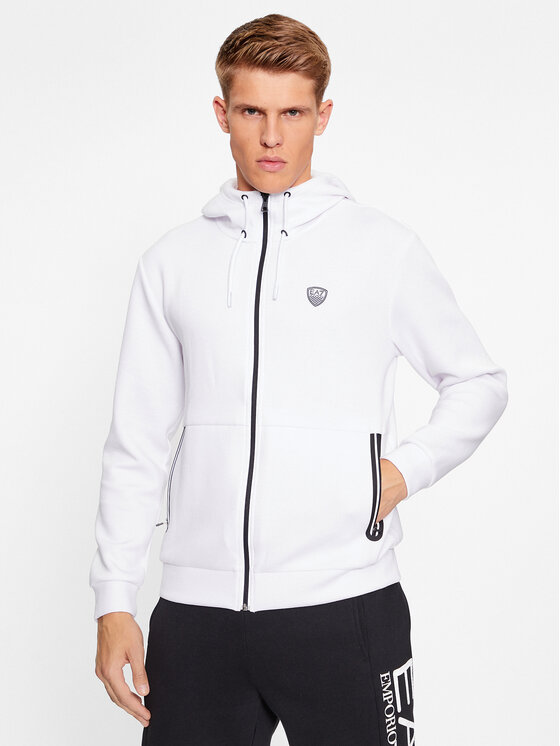 Férfi Pulóver EA7 Emporio Armani, Méret: L, Fehér, 8NPM20 PJ4EZ 1100
