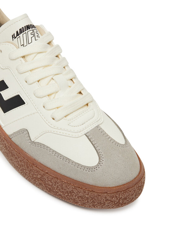 Flamingos Life Flamingos Life Sneakers Burela Bold Écru