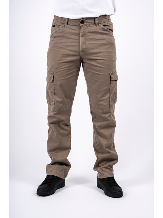 Marcus Marcus Pantaloni di tessuto Jeremy Cargo Marrone Regular Fit