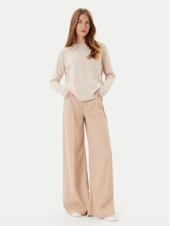 Marella Marella Sveter Celia 2523366215 Écru Regular Fit