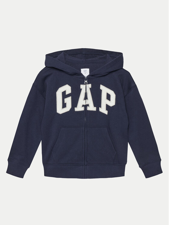 Gap Gap Pulóver 743966-01 Sötétkék Regular Fit