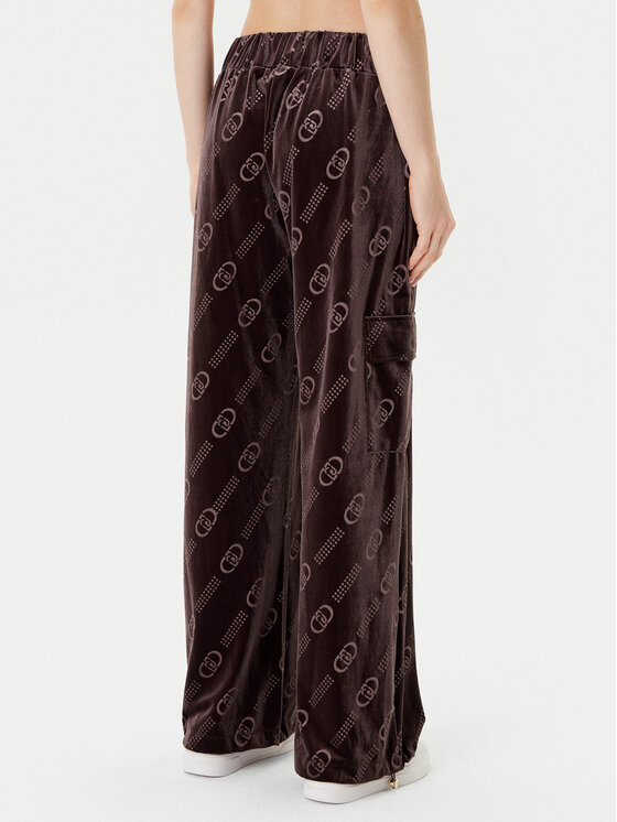Liu Jo Sport Liu Jo Sport Долнище анцуг TF5111 J4955 Кафяв Relaxed Fit
