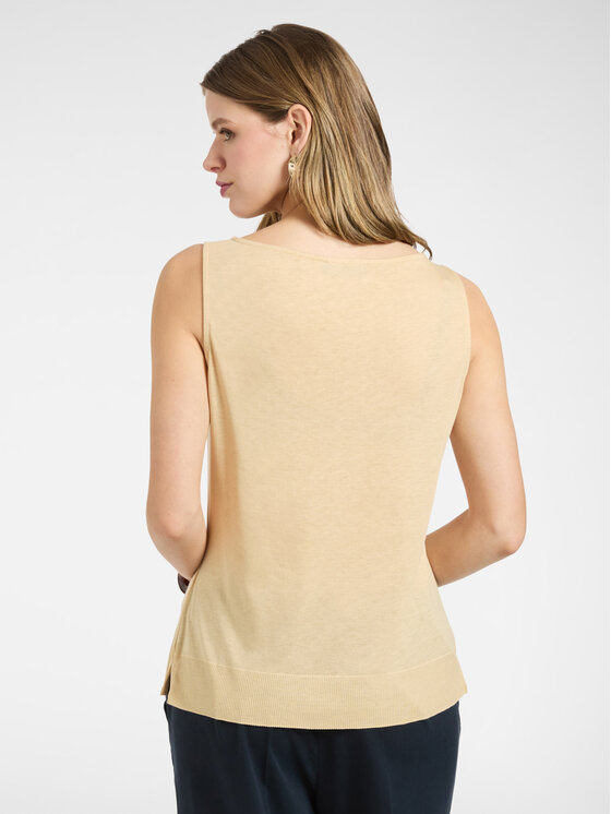 Elena Mirò Elena Mirò Top G095Z000616N012 Crema Regular Fit