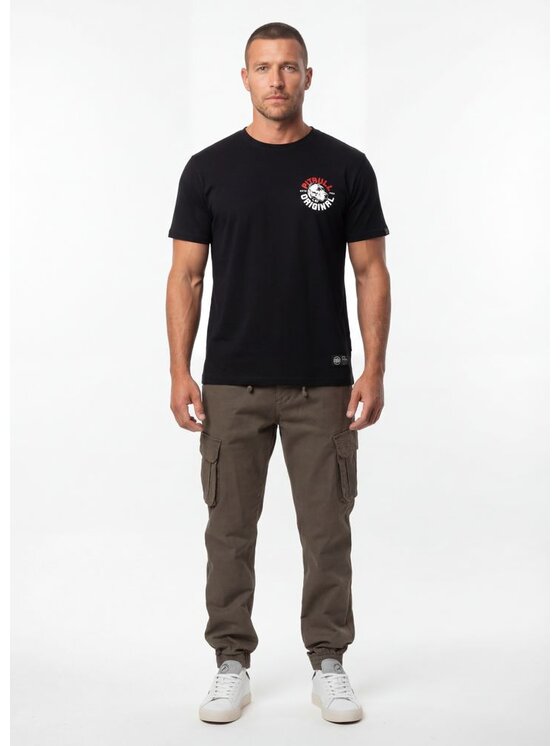 PITBULL PITBULL T-Shirt DOG SD Czarny Regular Fit