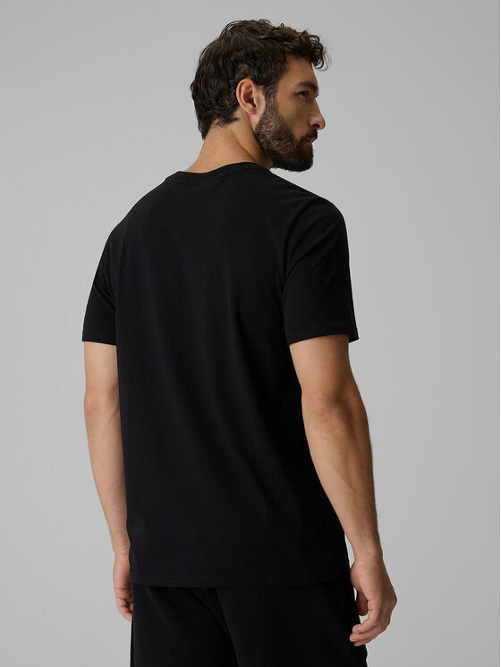4F 4F T-Shirt BRAND CODE Czarny Regular Fit
