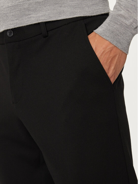 Guess Guess Pantaloni chino M4BB01 WGMB2 Nero Regular Fit