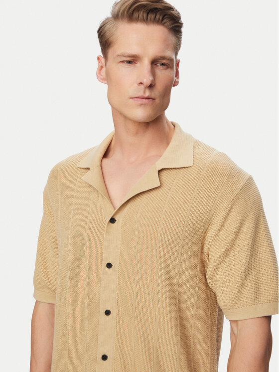 Karl Lagerfeld Jeans Karl Lagerfeld Jeans Polo majica B2M18028 Khaki Relaxed Fit