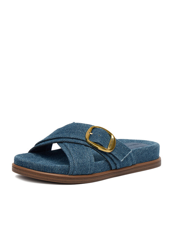 Guess Jeans Guess Jeans Klapki CEO-HY1001-6 Niebieski
