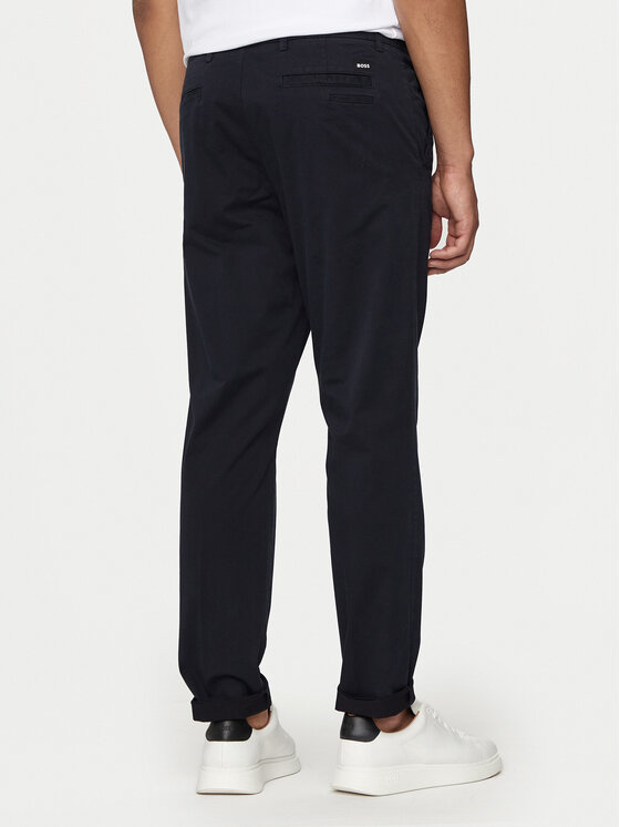 BOSS Boss Chinosy Kaiton 50505392 Granatowy Slim Fit