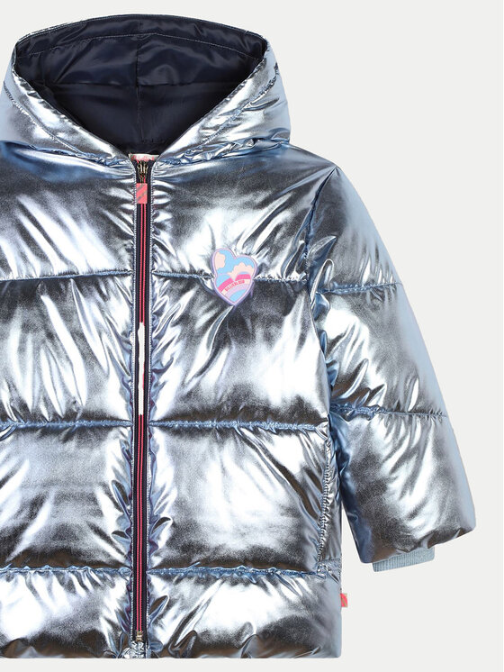 Billieblush Billieblush Giubbotto invernale U20424 Argento Regular Fit