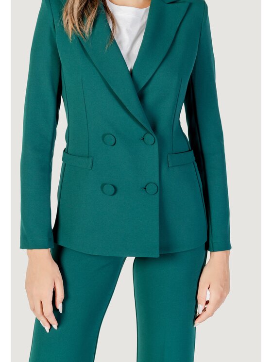 Rinascimento Rinascimento Giacca da abito CFC0125418003 Verde Casual Fit