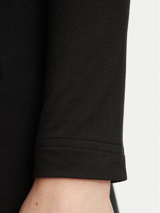 Guess Guess Блуза W6BP27 K6288 Черен Slim Fit