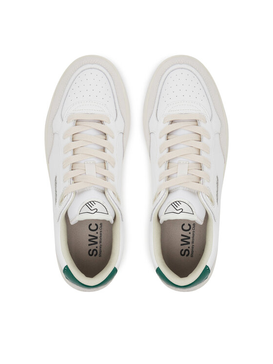 S.W.C Stepney Workers Club S.W.C Stepney Workers Club Sneakersy Pro Cup 01 YQ01650 Biały