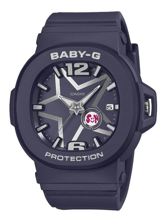 Baby-G Baby-G Zegarek Casio-BGA-10D-2A1ER Czarny