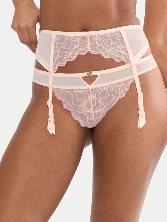 Triumph Triumph Strumpfgürtel Waves Of Glow 10226331 Beige