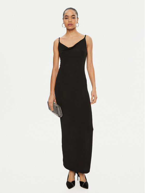 ONLY ONLY Rochie de seară Clara 15333665 Negru Slim Fit