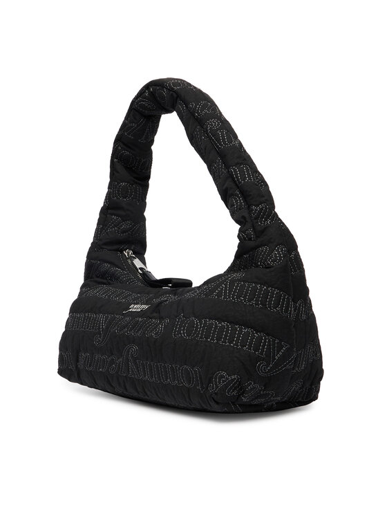 Tommy Jeans Tommy Jeans Soma Tjw Icon Aop Shoulder Bag AW0AW18467 Melns