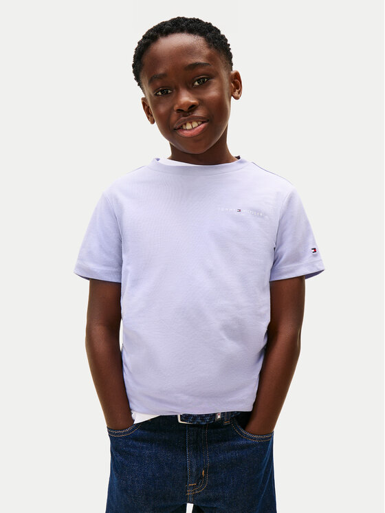 Tommy Hilfiger Tommy Hilfiger Tričko Mini Corp KS0KS00661 M Modrá Regular Fit