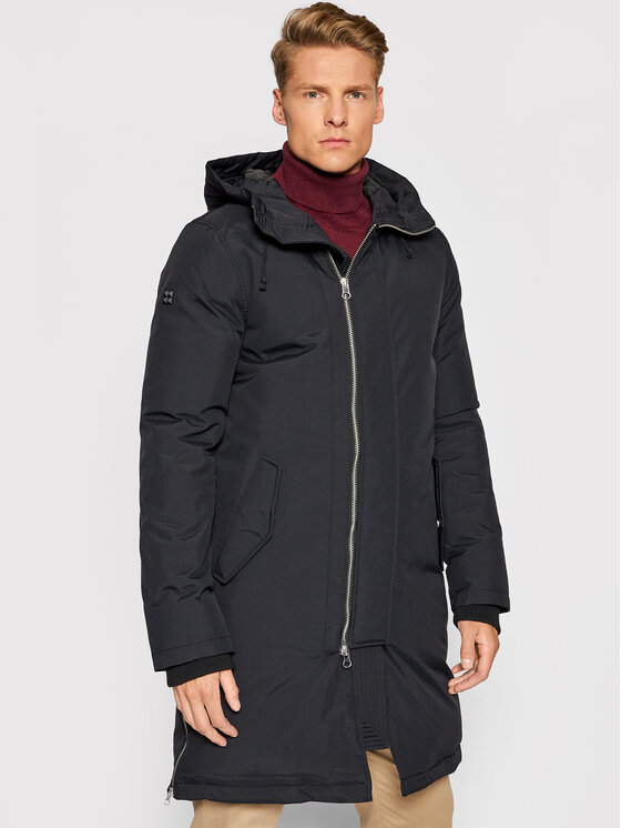 Serge Pariente Giubbotto piumino Ground Nero Regular Fit, taglia : 2XL