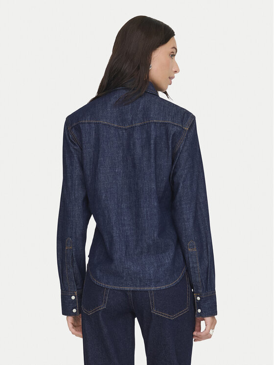 ONLY ONLY džínsová košeľa Charlize 15364777 Modrá Regular Fit