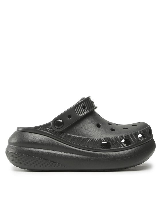 Crocs Natikače Classic Crush Clog 207521 Crna