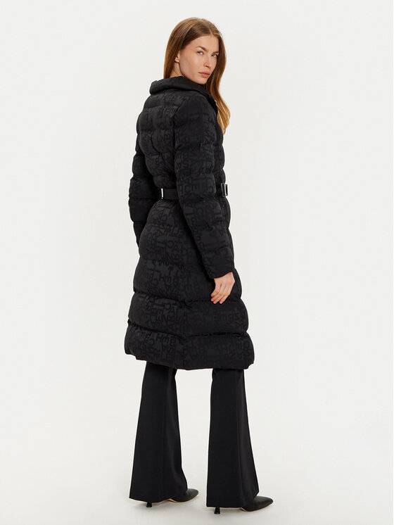 Elisabetta Franchi Elisabetta Franchi Μπουφάν χειμωνιάτικο PI-71D-46E1-V700 Μαύρο Regular Fit