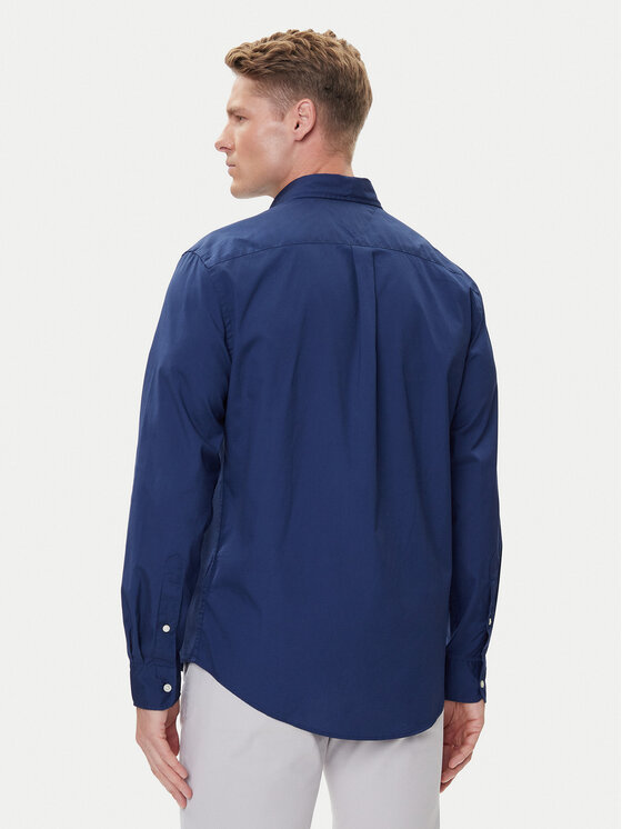 Tommy Hilfiger Tommy Hilfiger Πουκάμισο MW0MW37550 Σκούρο μπλε Regular Fit