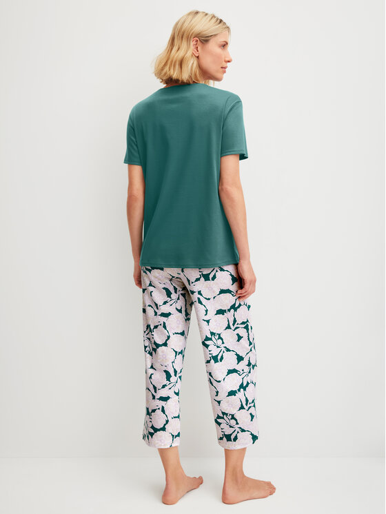 Calida Calida Piżama 48453 Fioletowy Regular Fit