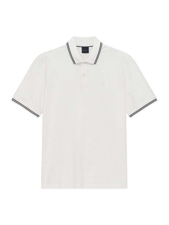 Bugatti Bugatti Poloshirt 8150-15001E Weiß Regular Fit