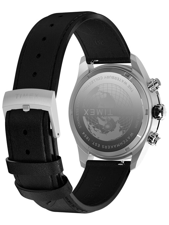 Timex Timex Zegarek TW2Y19300 Czarny