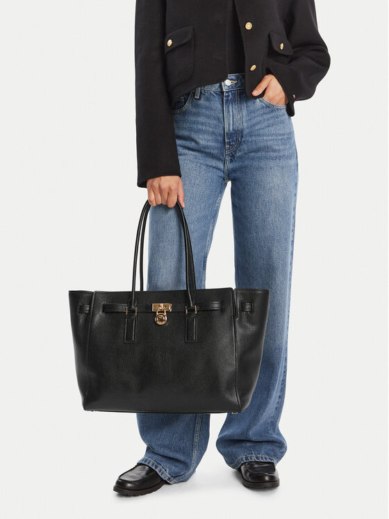 MICHAEL Michael Kors MICHAEL Michael Kors Ročna torba 30F5GNXT3L Črna